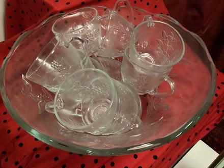 Photo of free Punch bowl (Round Green LU3) #1