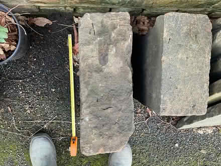 Photo of free 2 pieces of sandstone (Garston, Liverpool) #1