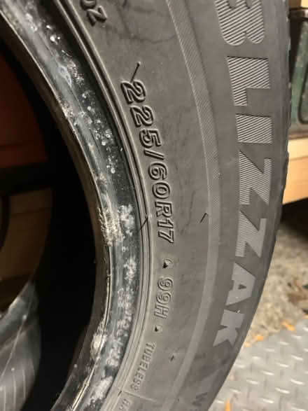 Photo of free Bridgestone Blizzak Winter Tires (South Brampton) #1