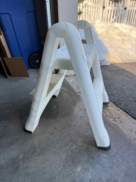 Photo of free Lightweight plastic stepstool (Lexington 02420) #2