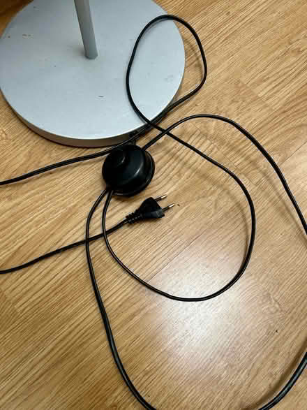 Photo of free Standard lamp - euro plug (South Acton, W4) #2