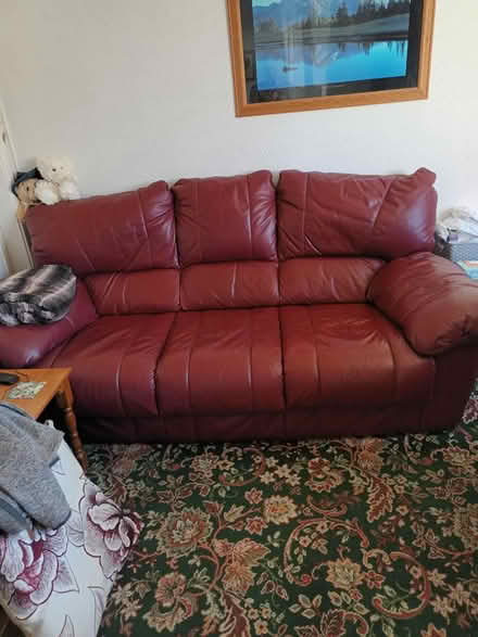Photo of free Large 3 /4 seater sofa and chair (DE21) #1