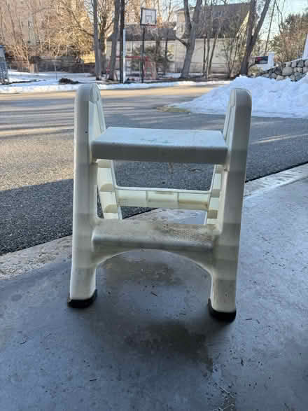 Photo of free Lightweight plastic stepstool (Lexington 02420) #1