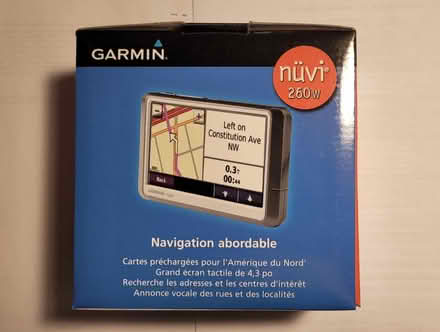 Photo of free Garmin nuvi 260w GPS (Hunt Club/McCarthy K1V 9H9) #3
