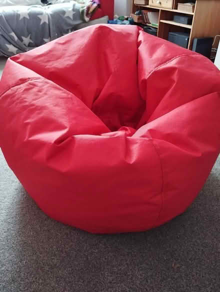Photo of free Large red bean bag (Prittlewell SS2) #1