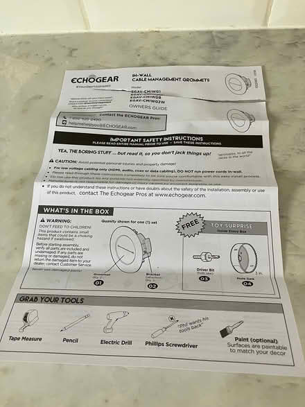 Photo of free Echo gear (Finstock ox7) #3