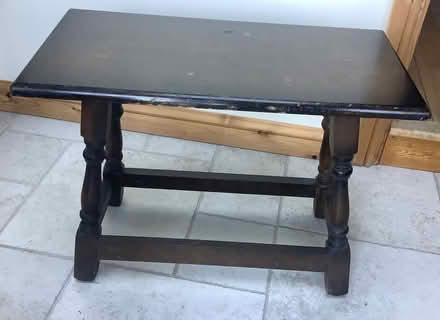 Photo of free Small, mahogany table (Emsworth PO10) #1