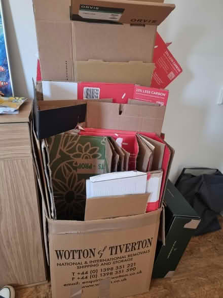 Photo of free Cardboard boxes for moving (Kingsteignton) #1