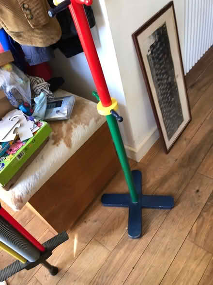 Photo of free Child storage shelves + coat rack (Woodbridge) #2