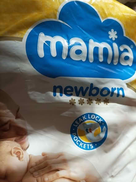 Photo of free Mamia newborn nappies (Boscombe) #1