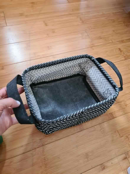 Photo of free Storage caddy foldable (Wood green N22) #2