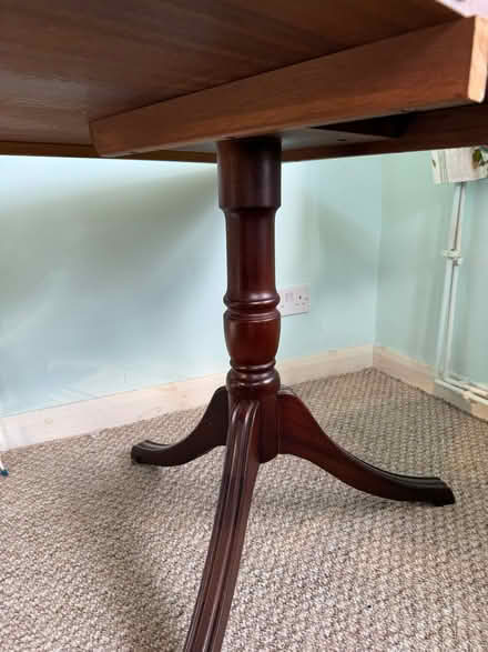 Photo of free Mahogany table (Cooden TN39) #2