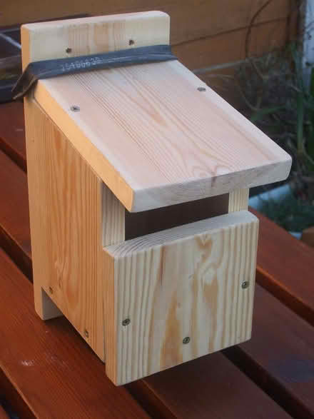 Photo of free Wooden robin nest box (Stretford M32) #1