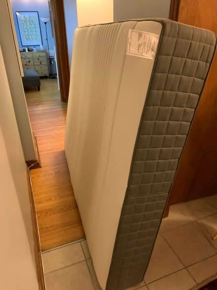 Photo of free IKEA queen mattress (College & Lansdowne) #2