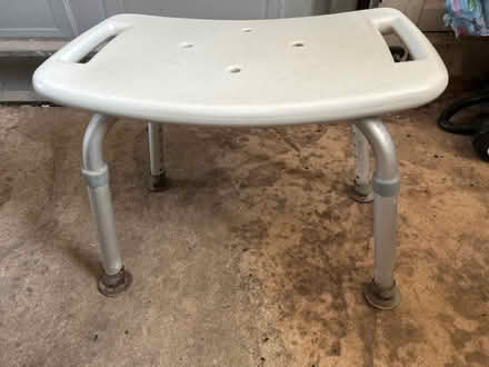 Photo of free Adjustable height shower/bath stool (Raritan Twp) #1