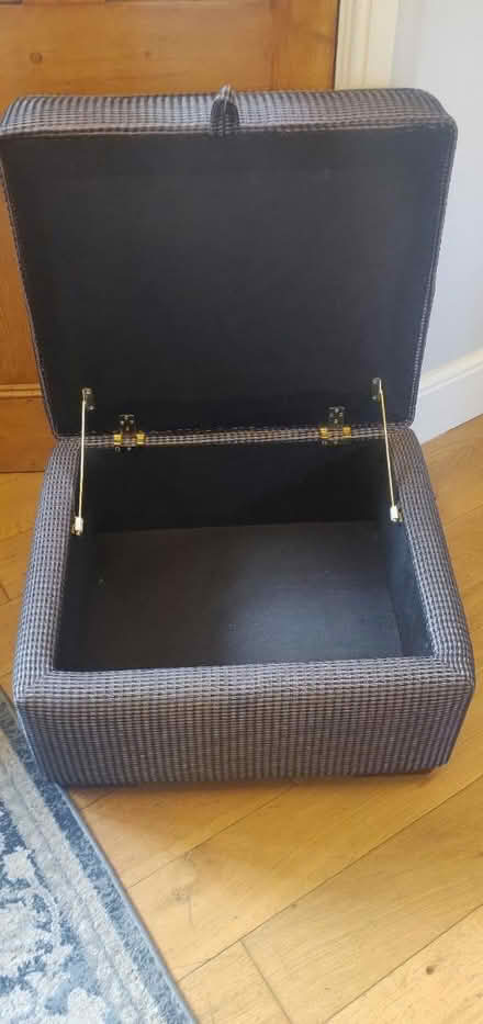 Photo of free Storage footstool / pouffe (Pudsey, LS28) #3