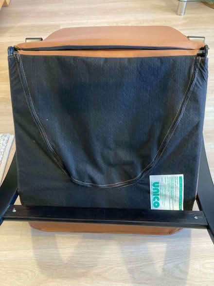 Photo of free Two Tan Leather Living Room Chairs (Monkspath B90) #4