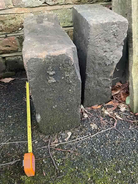 Photo of free 2 pieces of sandstone (Garston, Liverpool) #2