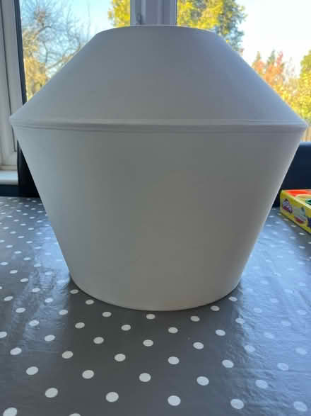 Photo of free Made white ceiling lampshade (BR4) #1