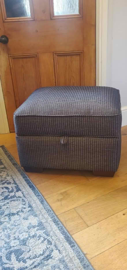 Photo of free Storage footstool / pouffe (Pudsey, LS28) #1