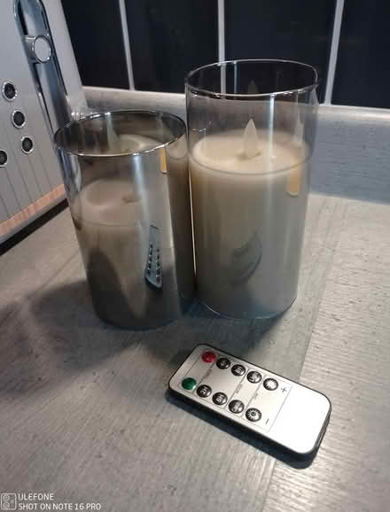 Photo of free Set of 2 LED Flicker Candles (Swadlincote) #1