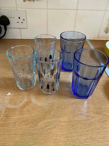 Photo of free Five glasses (Upper Wolvercote OX2) #1