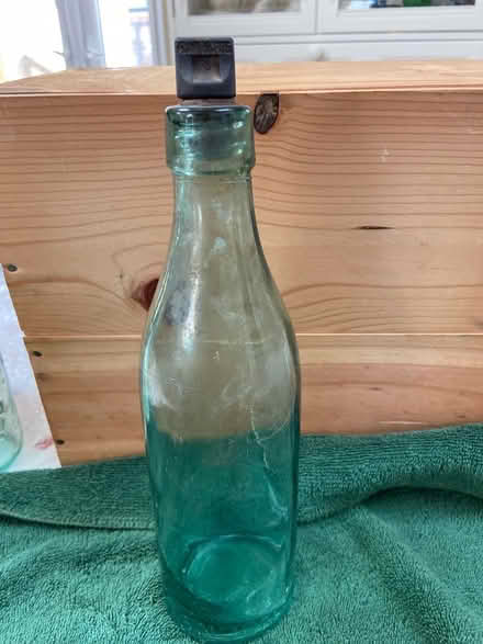 Photo of free Old green glass bottles (Sudbury Suffolk CO10) #2