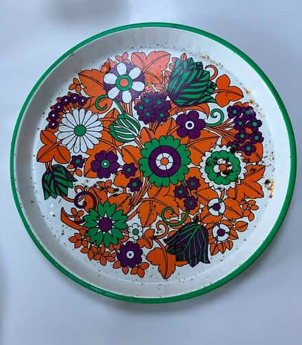 Photo of free Rusty retro tray (Belmont TN35) #1