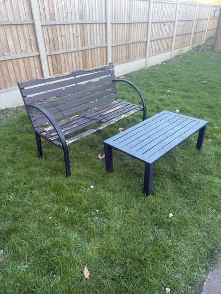 Photo of free Bench & table (DE24 derby) #2