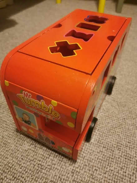 Photo of free Mr Tumble Shape sorter (EN1) #1