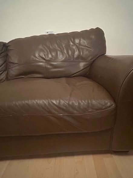 Photo of free Argos leather sofas (Kidlington) #2
