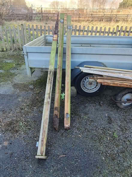 Photo of free Lengths of wood and posts (Street on the Fosse BA4) #1