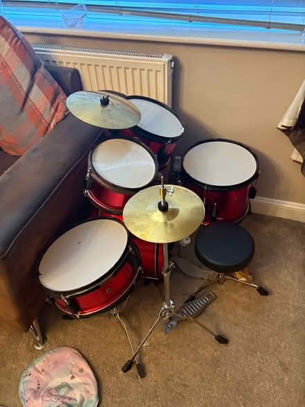 Photo of free Kids drum kit (S44) #1