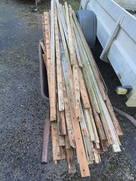 Photo of free Lengths of wood and posts (Street on the Fosse BA4) #3