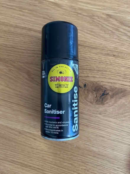 Photo of free Car sanitiser (First Avenue. Hove.) #1