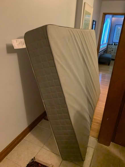 Photo of free IKEA queen mattress (College & Lansdowne) #3