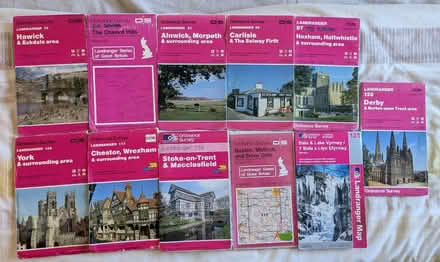 Photo of free 11 ordnance survey maps (Caldy Valley CH3) #1