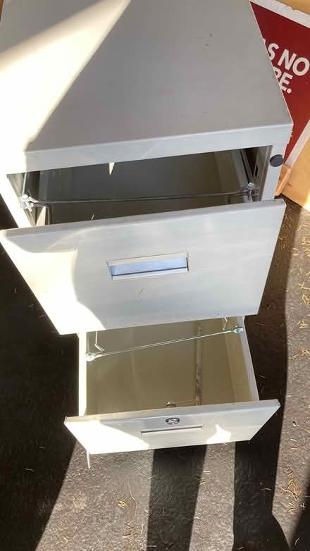Photo of free Two drawer file cabinet (Lake Cook and Rte 41) #1