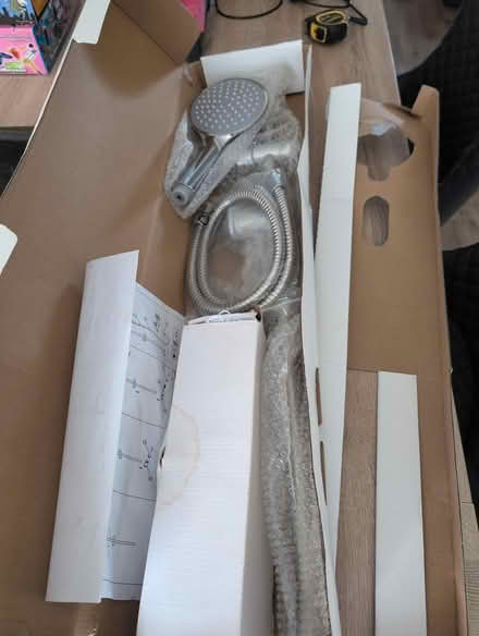 Photo of free Unused Shower head and kit Chrome (Borrowash) #1