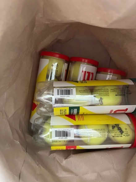 Photo of free 5 cans old tennis balls (Capitol Hill SE / Hill East) #1