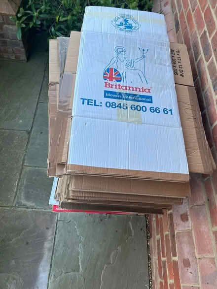 Photo of free Assortment of cardboard boxes (Horsham) #2
