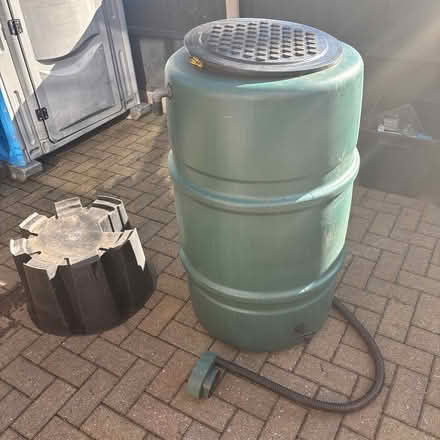 Photo of free Large water butt + stand (Hampton Hill/Fulwell) #1