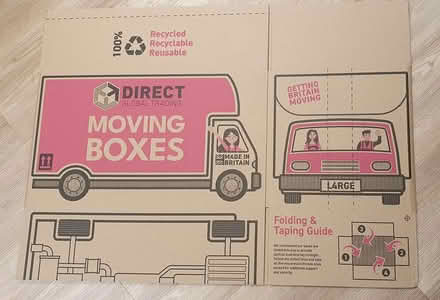 Photo of free New moving boxes (LE16 9) #1