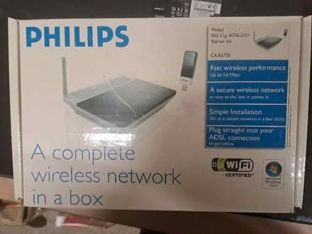 Photo of free Philips ADSL router (Macclesfield SK11) #1