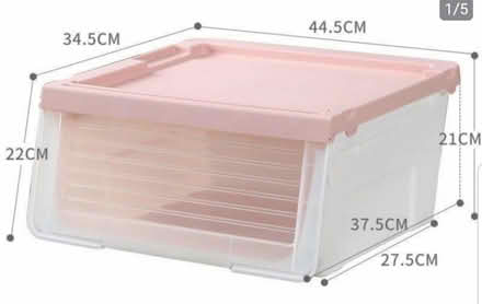 Photo of free Used Stackable storage box (Bedok North Rd) #4