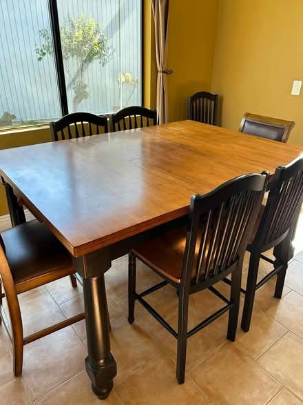 Photo of free Dining Table + 8 chairs (Willowgate) #1