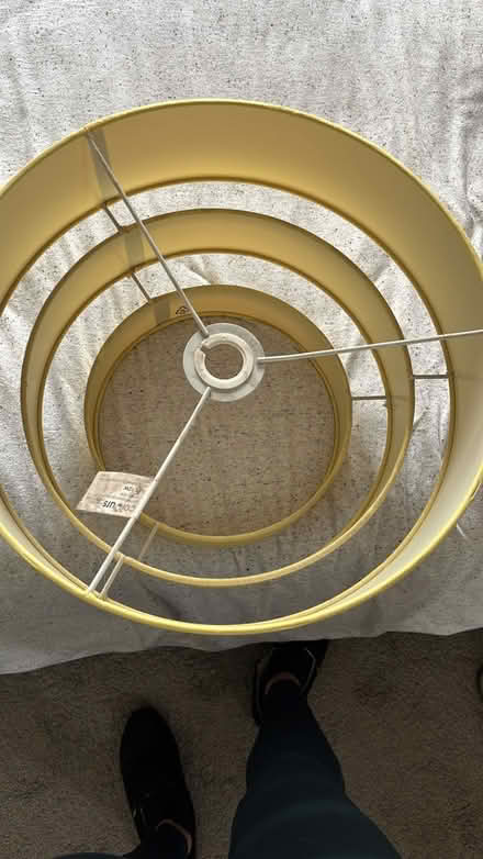 Photo of free Yellow light shade (Borrowash DE72) #2