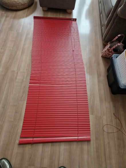 Photo of free 2x red metal blinds (Coxheath ME17) #1