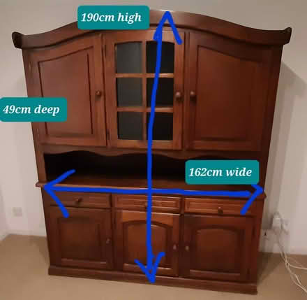Photo of free Large dresser, great storage (CO6 - West Bergholt) #2