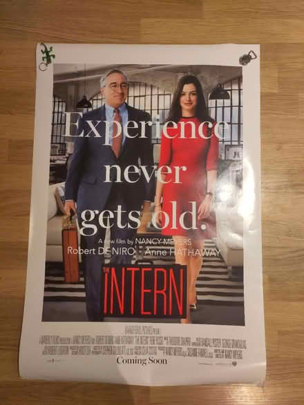 Photo of free The Intern cinema poster (RH19) #1